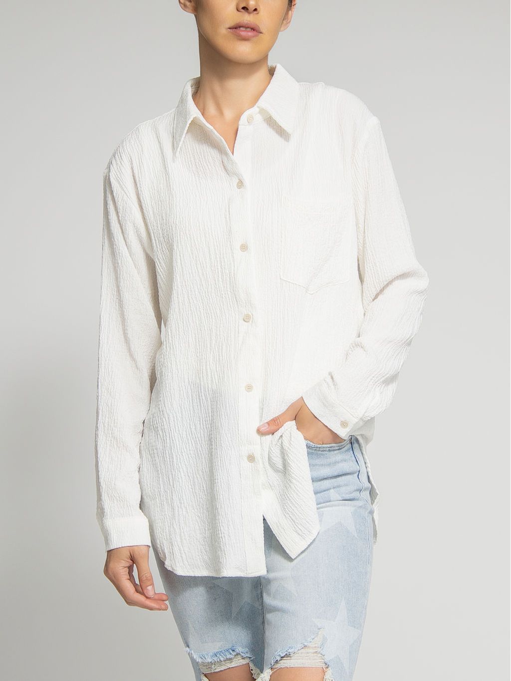 BLUSA TEXTURADA