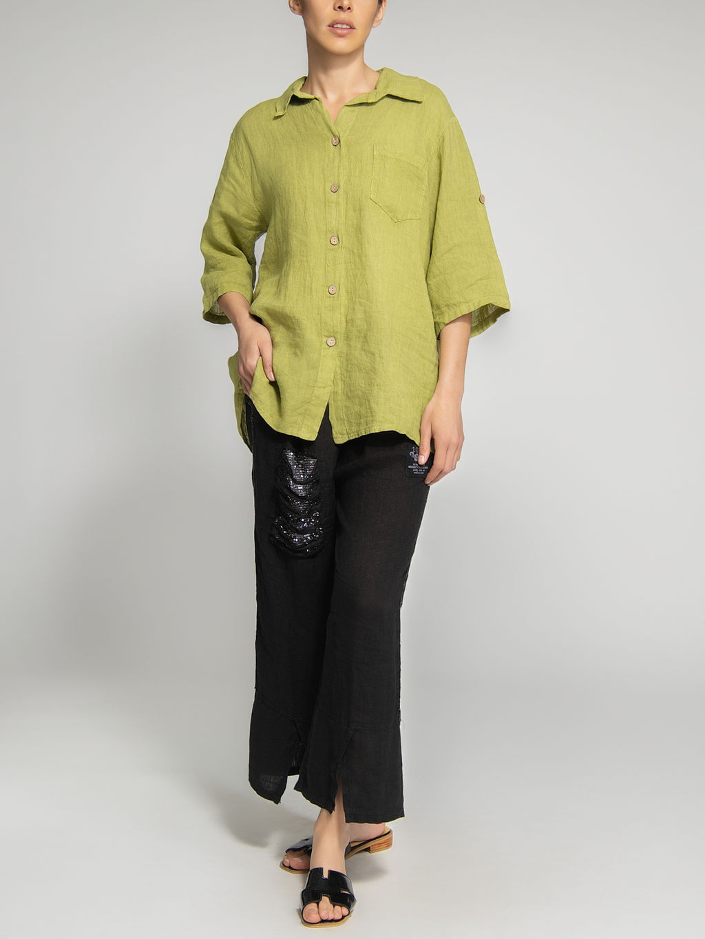 BLUSA LINO AMELIA