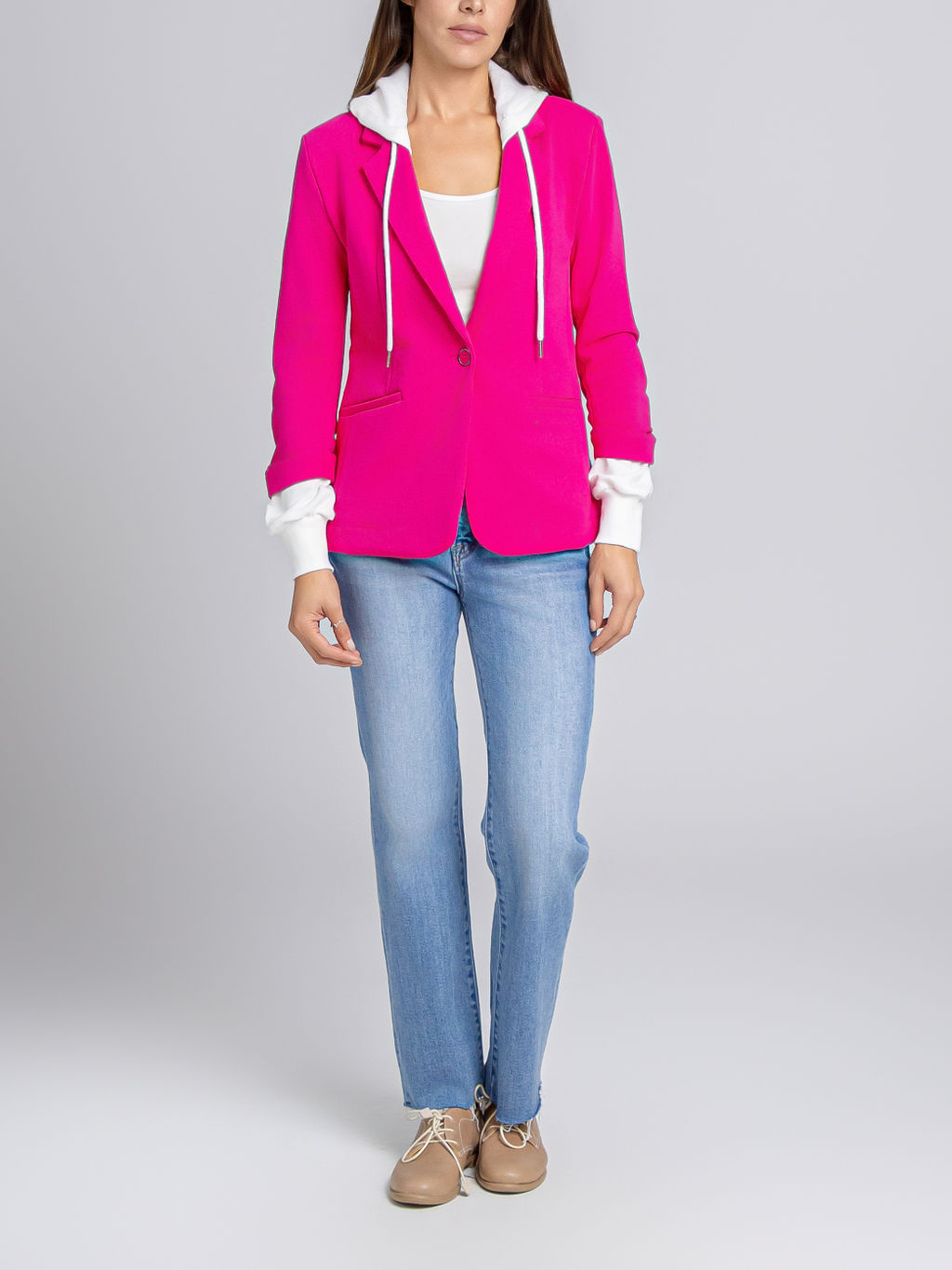 CHAQUETA CAPUCHA COLOR