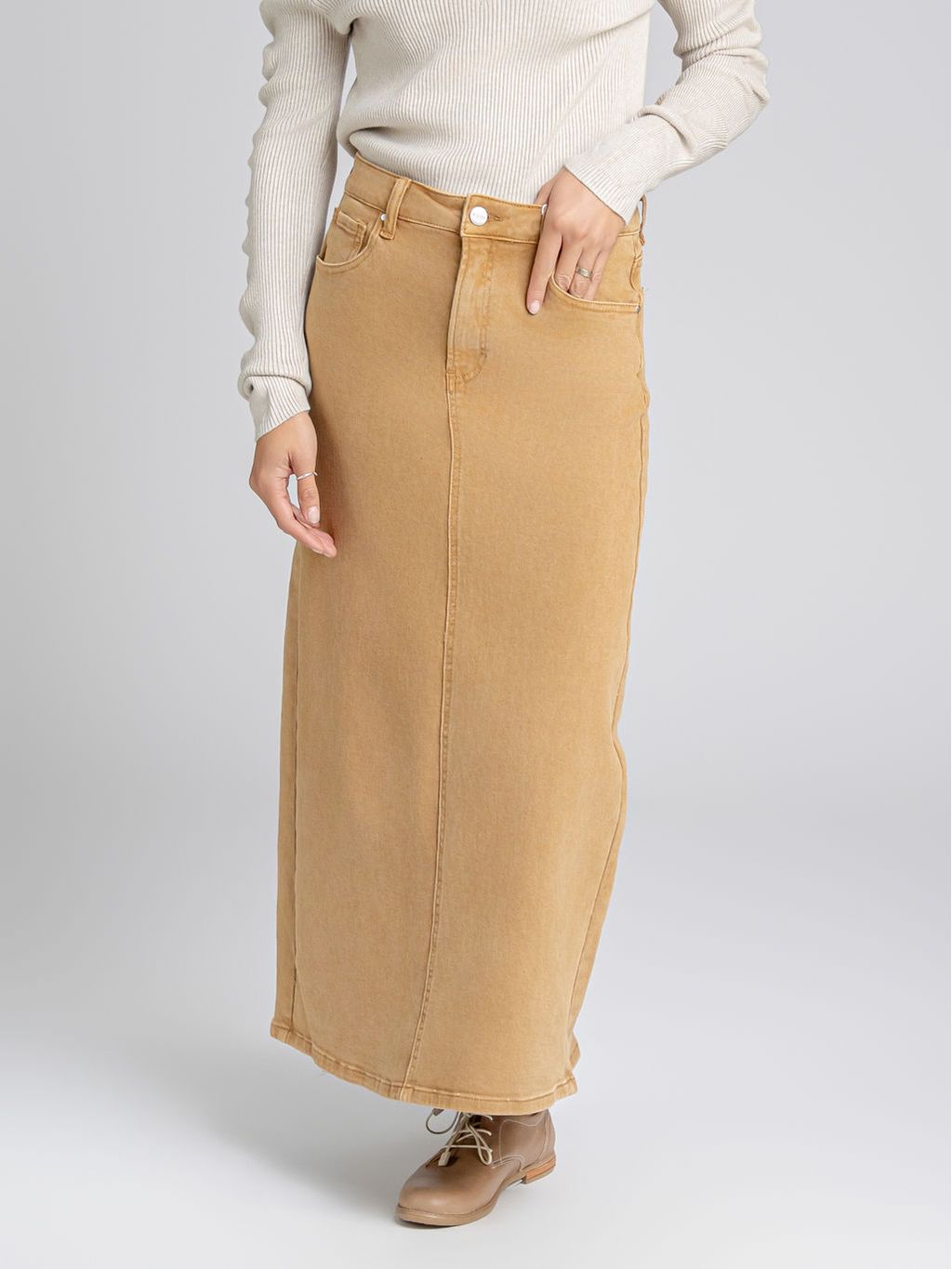 FALDA CAMEL