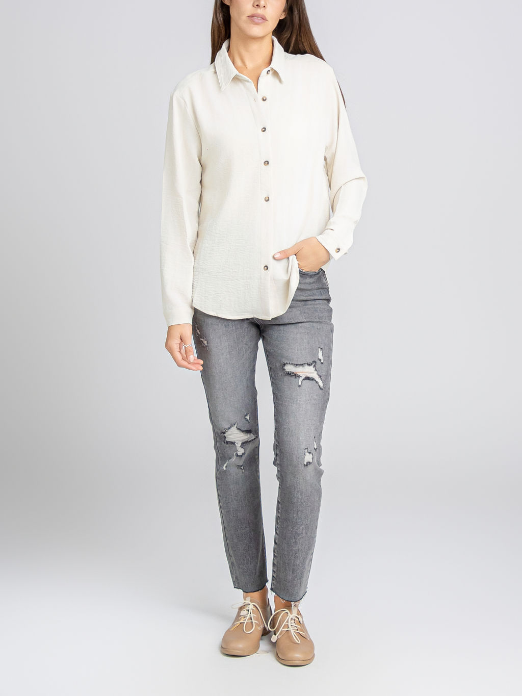 BLUSA TEXTURIZADA