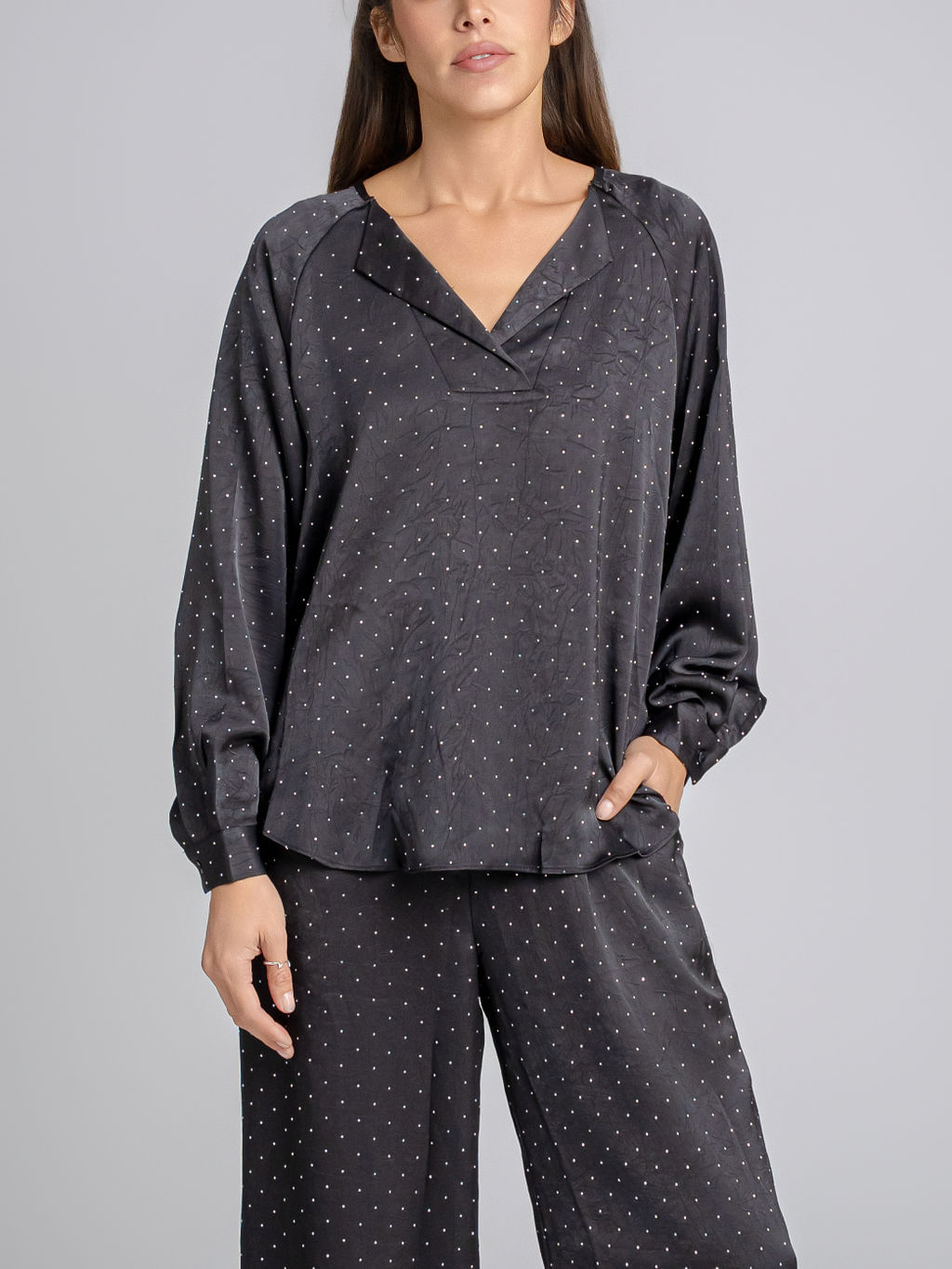BLUSA STRASS
