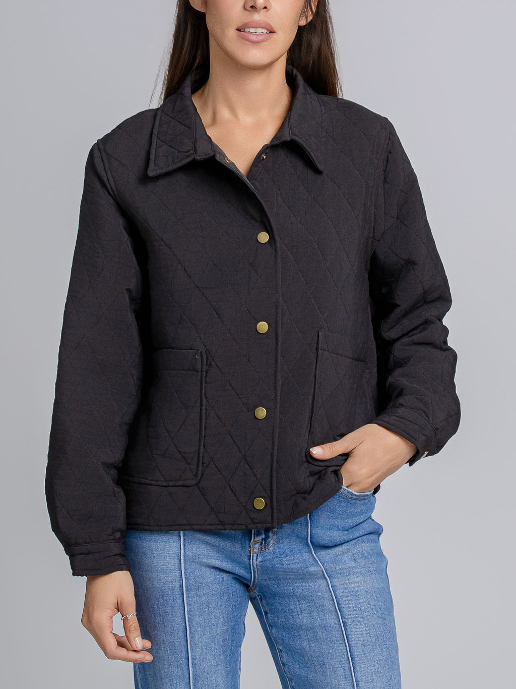 CHAQUETA ROMBOS