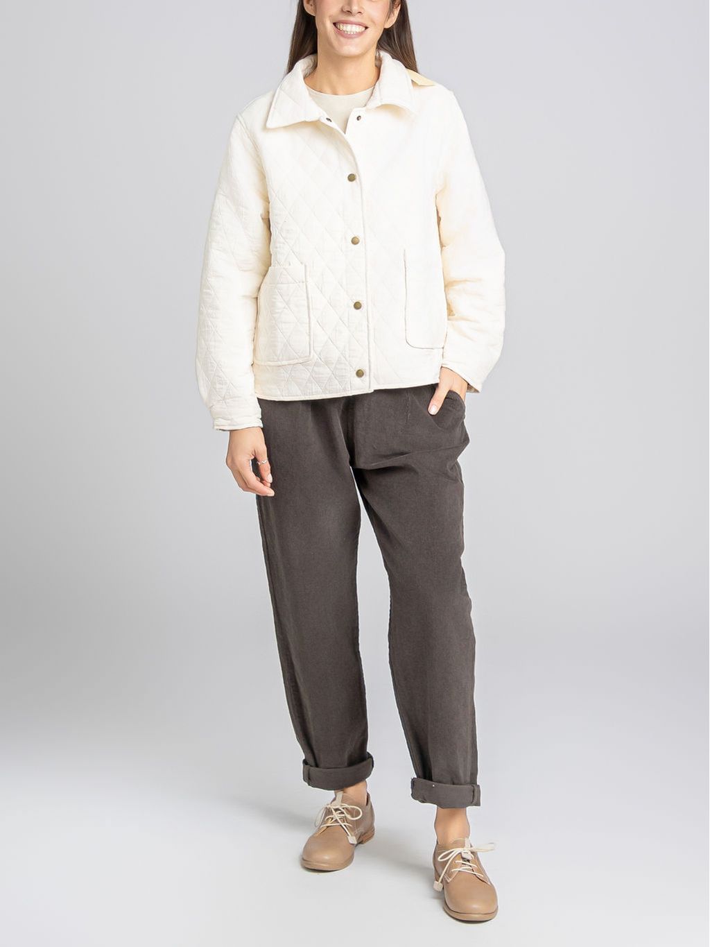CHAQUETA ROMBOS