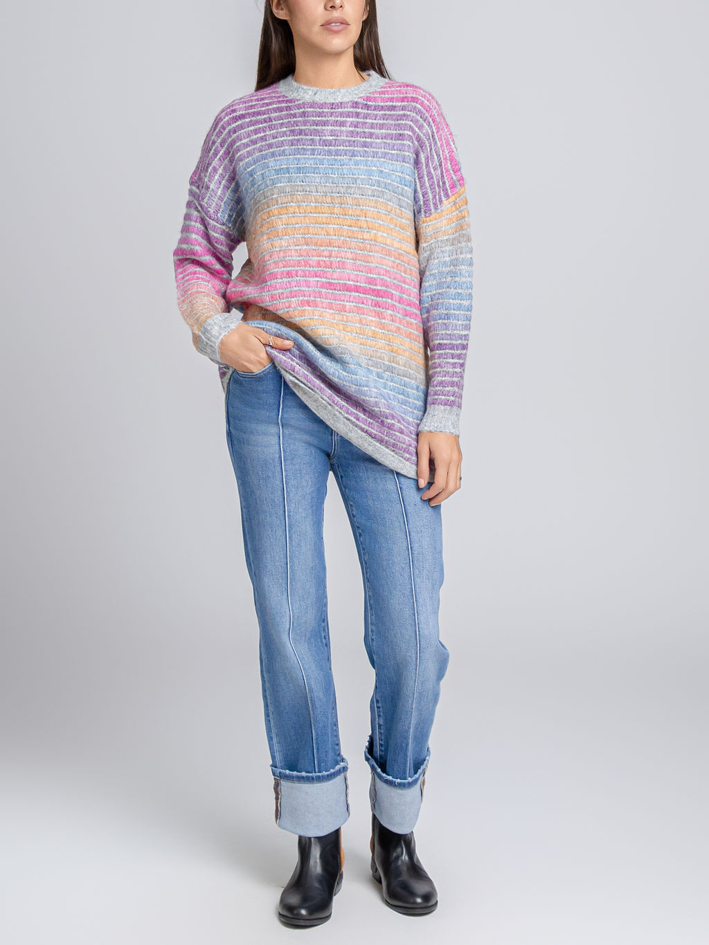 SWEATER CUELLO REDONDO